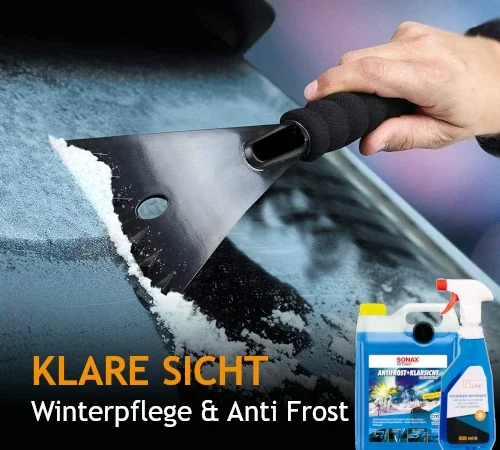 Winterpflege und Antifrost