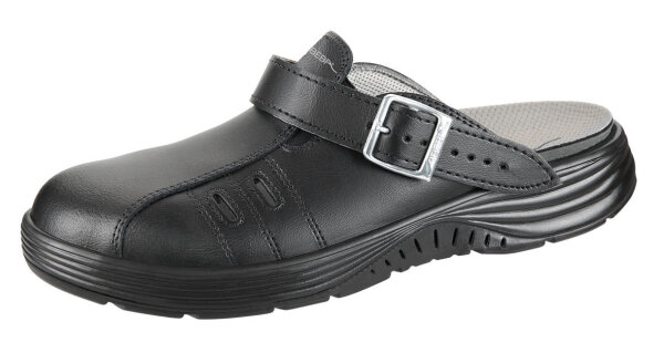 ABEBA X-Light Clog schwarz  SB (711042)