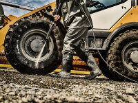 ALBATROS TITAN S5 CI SRC PU-Sicherheitsstiefel grün