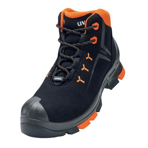uvex 2 Stiefel S3 65093 schwarz, orange Weite 12 weit Größe 50