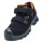 uvex 2 VIBRAM® Sandalen S1P 65204 schwarz, orange Weite 14 extraweit Größe 38