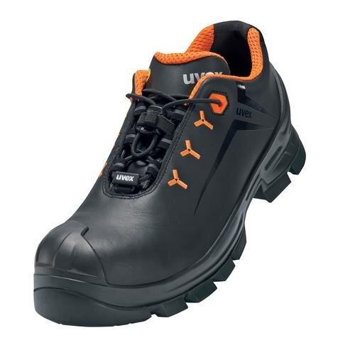 uvex 2 VIBRAM® Halbschuhe S3 65221 schwarz, orange Weite 10 schmal Größe 42