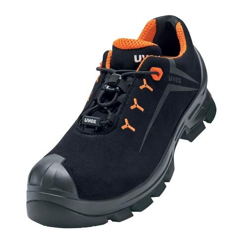 uvex 2 VIBRAM® Halbschuhe S3 65284 schwarz, orange Weite 14 extraweit Größe 45