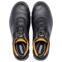 uvex 2 VIBRAM® Halbschuhe S3 65313 schwarz, orange Weite 12 weit Größe 44