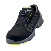 uvex 1 Halbschuhe S2 65668 schwarz, gelb Weite 11 normal Größe 50