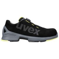 uvex 1 Halbschuhe S2 65668 schwarz, gelb Weite 11 normal Größe 50