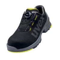 uvex 1 Halbschuhe S2 65669 schwarz, gelb Weite 12 weit Größe 45