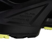 uvex 1 support Halbschuhe S1P 65681 schwarz, gelb Weite 10 schmal Größe 42