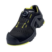 uvex 1 support Halbschuhe S1P 65683 schwarz, gelb Weite 12 weit Größe 41