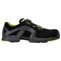 uvex 1 support Halbschuhe S1P 65683 schwarz, gelb Weite 12 weit Größe 41