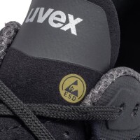 uvex 1 sport NC Halbschuhe O1 65938 schwarz Weite 11 normal Größe 43