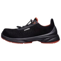 uvex 1 G2 Halbschuhe S1 68460 schwarz, rot Weite 14 extraweit Größe 35