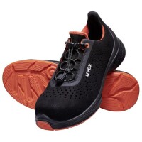 uvex 1 G2 Halbschuhe S1 68468 schwarz, rot Weite 11 normal Größe 41