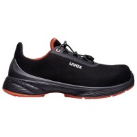 uvex 1 G2 Halbschuhe S2 68490 schwarz, rot Weite 14 extraweit Größe 44