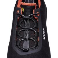 uvex 1 G2 Halbschuhe S2 68490 schwarz, rot Weite 14 extraweit Größe 46