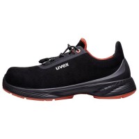 uvex 1 G2 Halbschuhe S2 68497 schwarz, rot Weite 10 schmal Größe 44