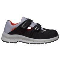 uvex 2 trend Sandalen S1P 69063 schwarz, grau, rot Weite 12 weit Größe 41