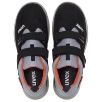 uvex 2 trend Sandalen S1P 69063 schwarz, grau, rot Weite 12 weit Größe 44