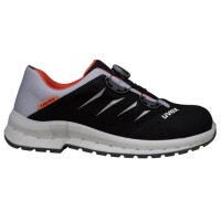 uvex 2 trend Halbschuhe S1P 69083 schwarz, grau, rot Weite 12 weit Größe 40