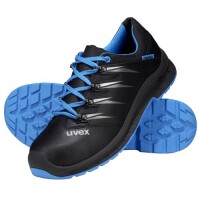 uvex 2 trend Halbschuhe S3 69341 blau, schwarz Weite 10 schmal Größe 45