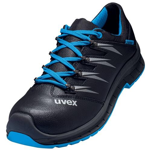 uvex 2 trend Halbschuhe S3 69342 blau, schwarz Weite 11 normal Größe 40