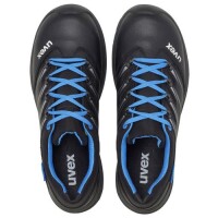 uvex 2 trend Halbschuhe S3 69342 blau, schwarz Weite 11 normal Größe 40