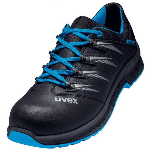 uvex 2 trend Halbschuhe S2 69347 blau, schwarz Weite 10 schmal Größe 42
