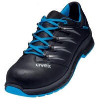 uvex 2 trend Halbschuhe S2 69347 blau, schwarz Weite 10 schmal Größe 42