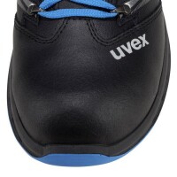 uvex 2 trend Halbschuhe S2 69347 blau, schwarz Weite 10 schmal Größe 42