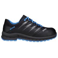uvex 2 trend Halbschuhe S2 69349 blau, schwarz Weite 12 weit Größe 38