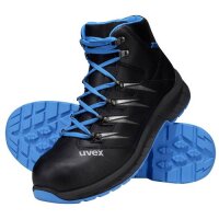 uvex 2 trend Stiefel S2 69358 blau, schwarz Weite 11 normal Größe 43