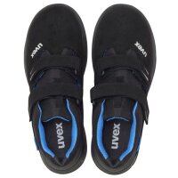 uvex 2 trend Sandalen S1P 69361 blau, schwarz Weite 10 schmal Größe 40