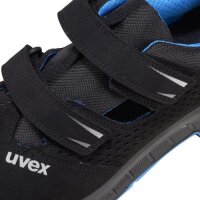 uvex 2 trend Sandalen S1 69367 blau, schwarz Weite 10 schmal Größe 50