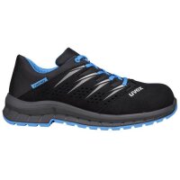 uvex 2 trend Halbschuhe S1 69377 blau, schwarz Weite 10 schmal Größe 41