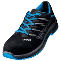 uvex 2 trend Halbschuhe S2 69399 blau, schwarz Weite 12 weit Größe 42