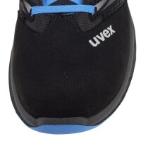 uvex 2 trend Halbschuhe S2 69399 blau, schwarz Weite 12 weit Größe 42