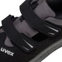 uvex 2 trend Sandalen S1P 69461 schwarz, grau Weite 10 schmal Größe 45