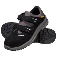 uvex 2 trend Sandalen S1P 69461 schwarz, grau Weite 10 schmal Größe 45