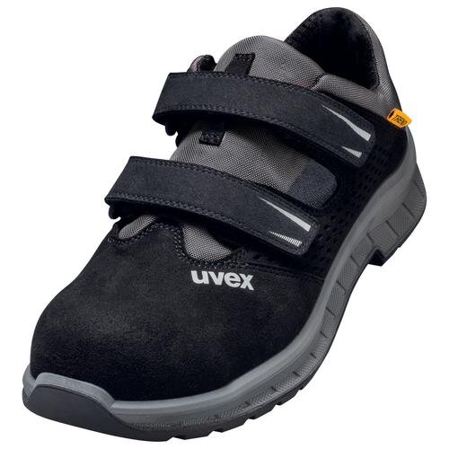 uvex 2 trend Sandalen S1P 69461 schwarz, grau Weite 10 schmal Größe 46