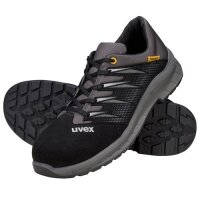 uvex 2 trend Halbschuhe S2 69497 schwarz, grau Weite 10 schmal Größe 48