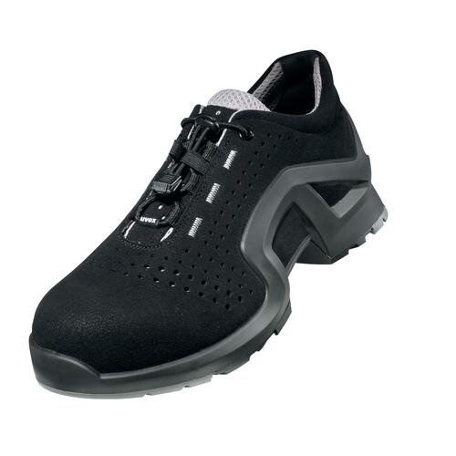 uvex 1 support Halbschuhe S1 85118 schwarz, grau Weite 11 normal Größe 42