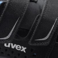uvex 2 xenova® Sandalen S1P 95533 schwarz, blau Weite 12 weit Größe 45