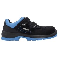 uvex 2 xenova® Sandalen S1 95538 schwarz, blau Weite 11 normal Größe 46