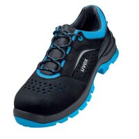 uvex 2 xenova® Halbschuhe S1 95547 schwarz, blau Weite 10 schmal Größe 39