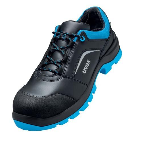 uvex 2 xenova® Halbschuhe S3 95552 schwarz, blau Weite 11 normal Größe 49