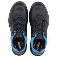 uvex 2 xenova® Halbschuhe S2 95557 schwarz, blau Weite 10 schmal Größe 46