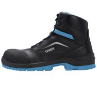 uvex 2 xenova® Stiefel S3 95561 schwarz, blau Weite 10 schmal Größe 45