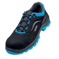 uvex 2 xenova® Halbschuhe S2 95577 schwarz, blau Weite 10 schmal Größe 48