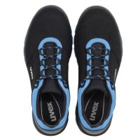 uvex 2 xenova® Halbschuhe S2 95578 schwarz, blau Weite 11 normal Größe 47