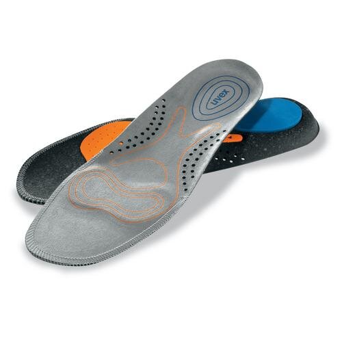 uvex Zubehör Einlegesohle 95956 grau, orange Weite 11 Größe 40